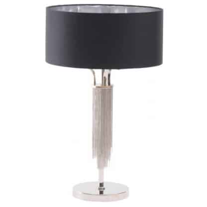 Nickel Chain Table Lamp