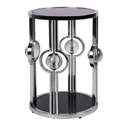 Chrome Lamp Table