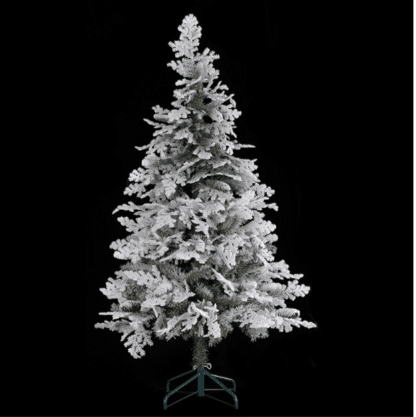 Frozen Tree with decorative cones