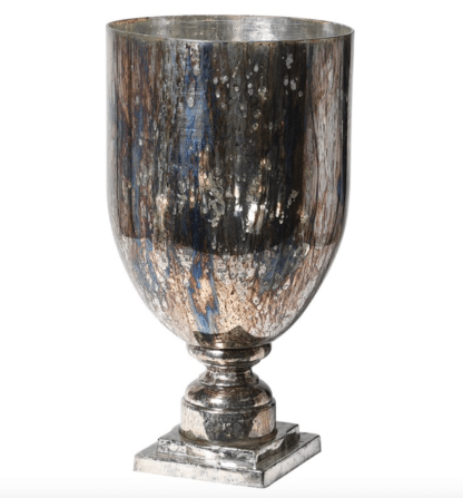 decorative Antique Mercury Glass Vase