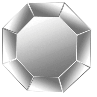 A Large Octagonal Mirror.