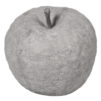 Large Cement Decorative Apple