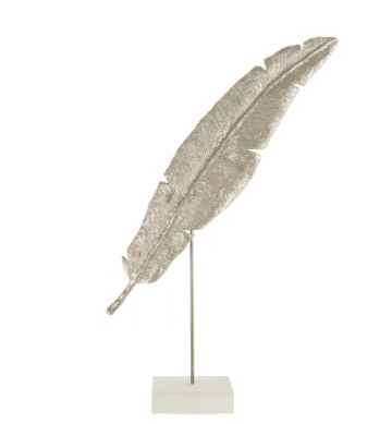Decorative Feather on stand