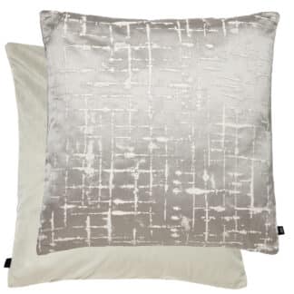 Silver Textured Cushion
