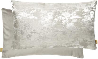 Off white textured pillow