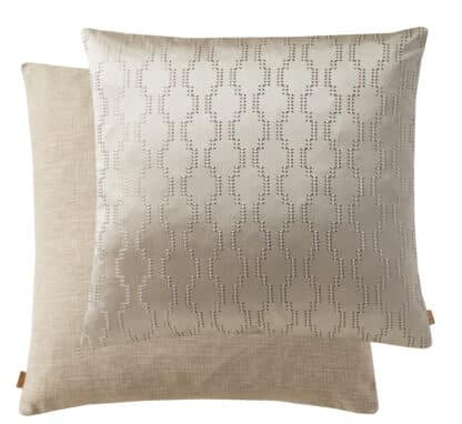 Warm Cream Linen texture cushion