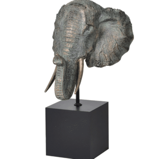 Bronze Antique Elephant Head