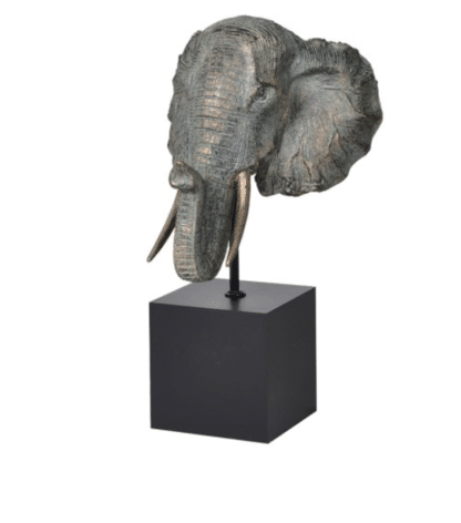 Bronze Antique Elephant Head
