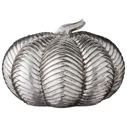 Silver Textured pumpkin