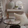 White Coral Sculpture On stand