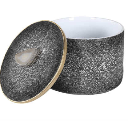 shagreen agate box