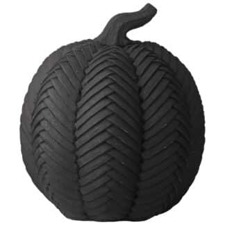Black Textured Pumpkin