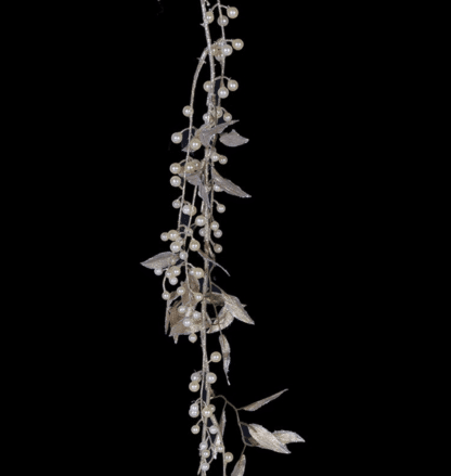Glittery Weeping Pearl Garland