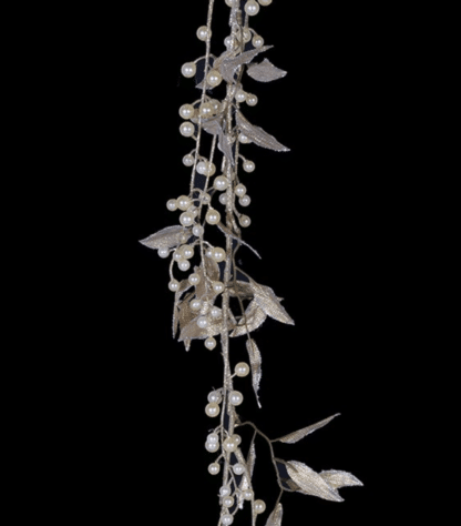 Glittery Weeping Pearl Garland