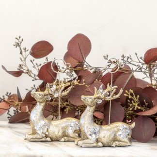 reindeer card holder
