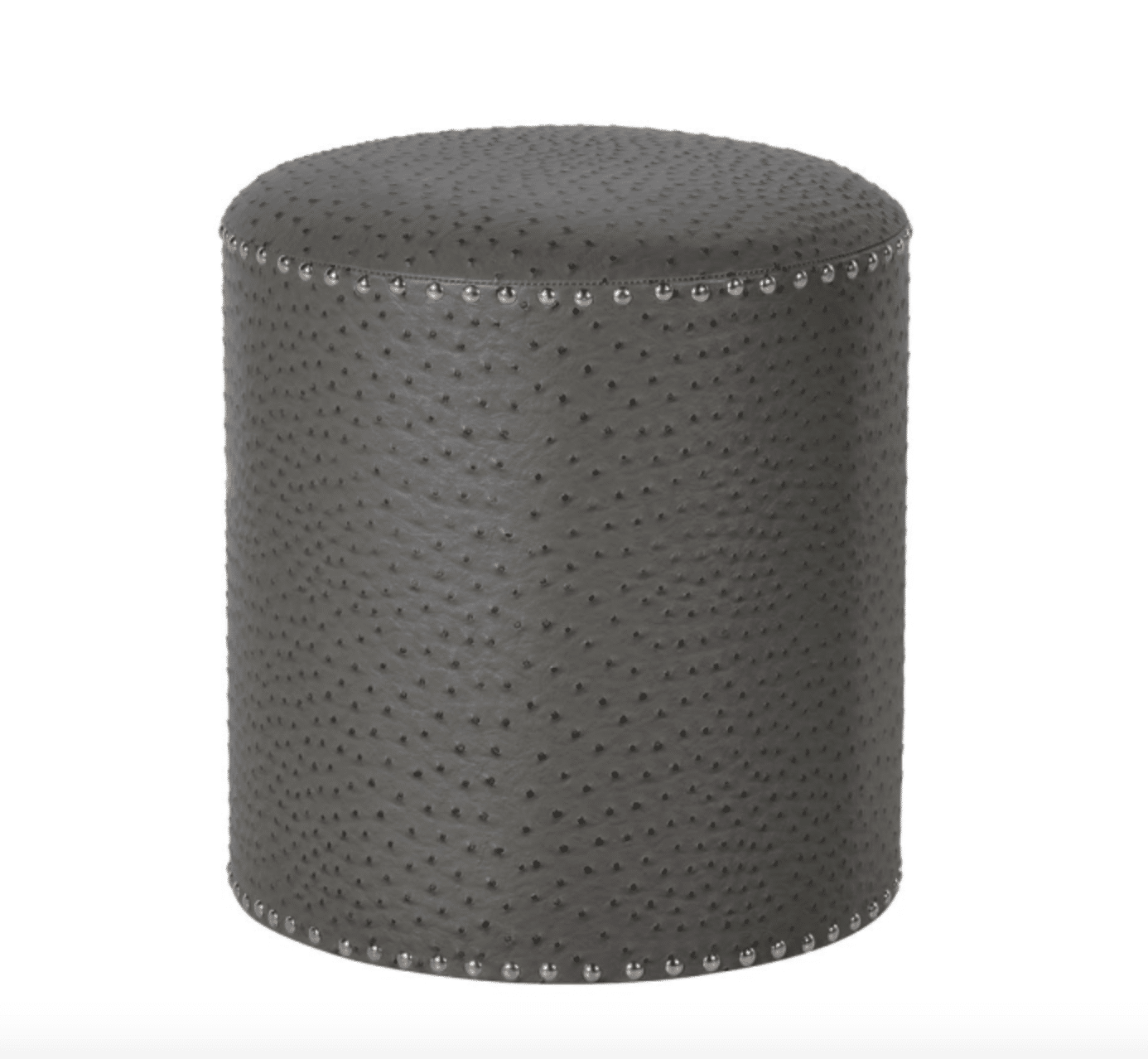 Grey discount studded stool