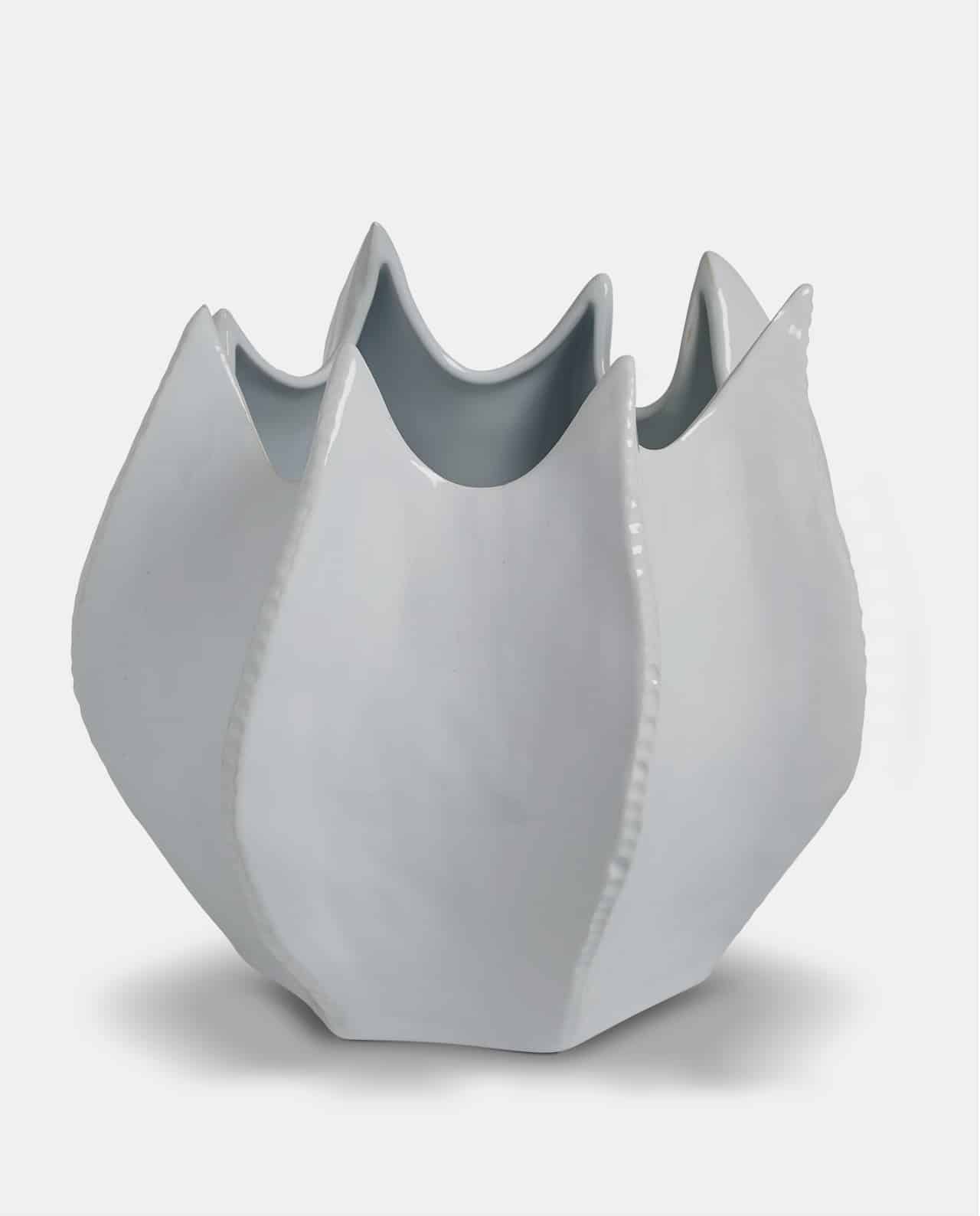 Light Grey Unique Vase