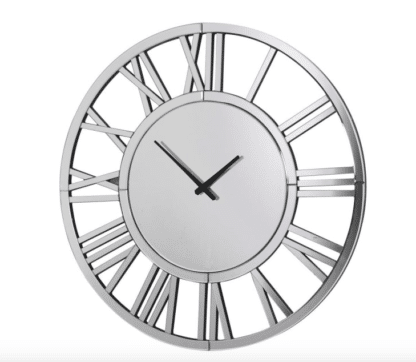 mirror Round Mirror Wall Clock