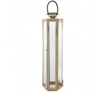 tall gold lantern