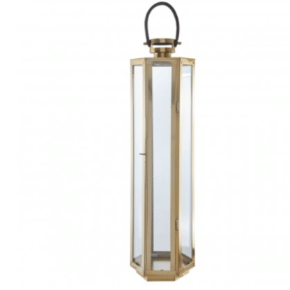 tall gold lantern