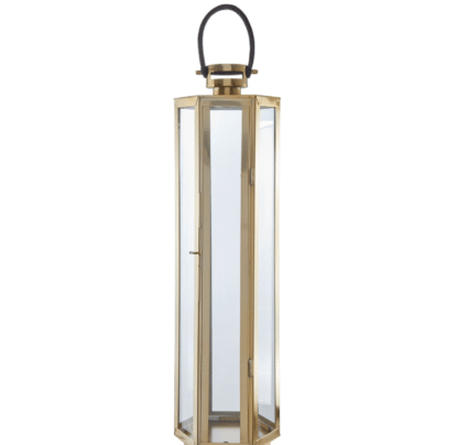 tall gold lantern
