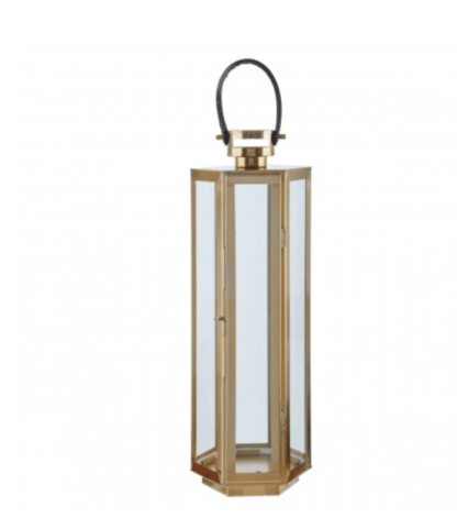 tall gold lantern