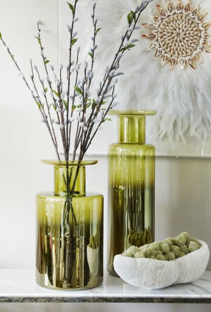 Olivia Glass Bottle Vase