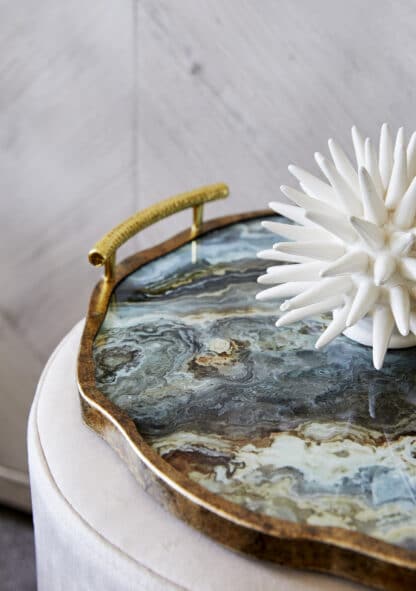 Marble effect Blanco Tray