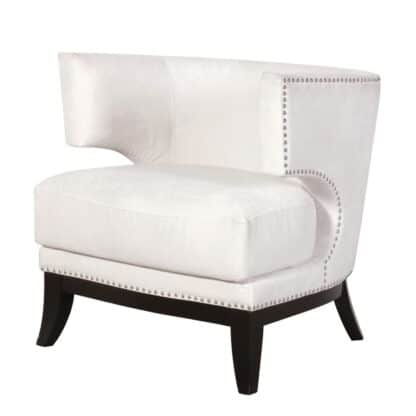 Cream Studded Chair