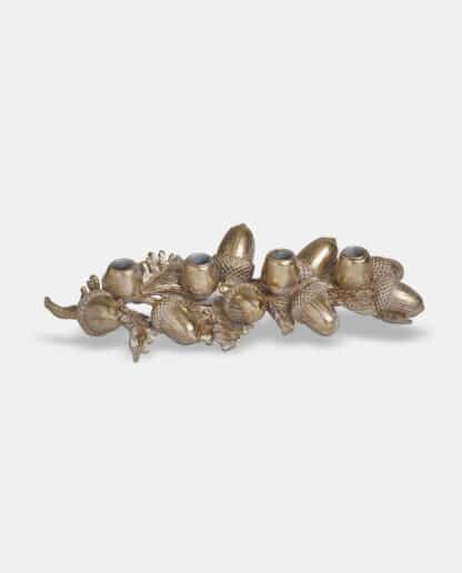 Acorn Gold Candelabra