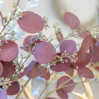 Aubergine Berry Eucalyptus Stem