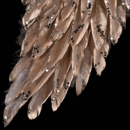 Gold Glitter Feather wings