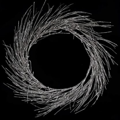 champagne twig festive wreath