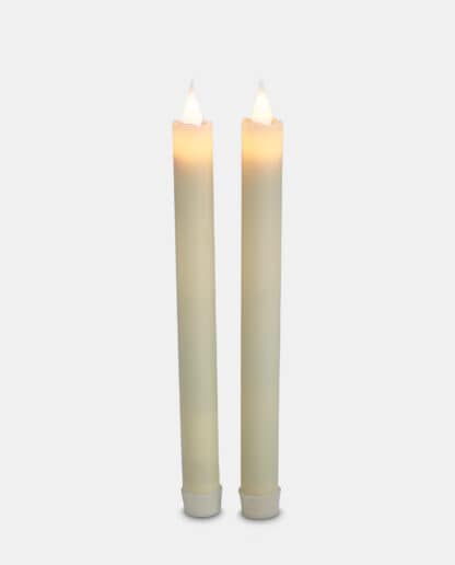 Tapered Led Candle - set of 2