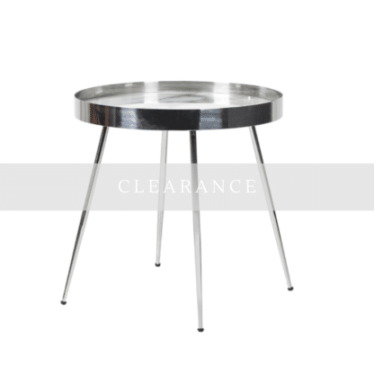 side table with marble effect
