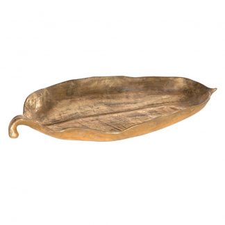 Gold leaf dish