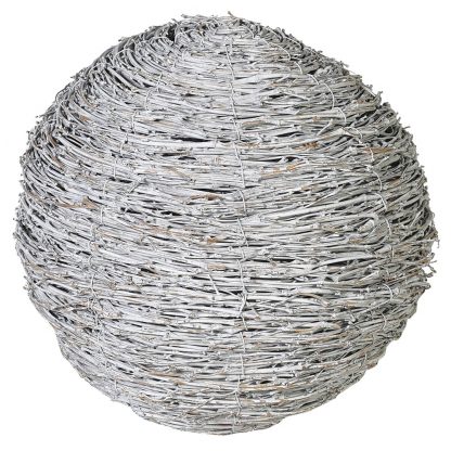 White bamboo ball