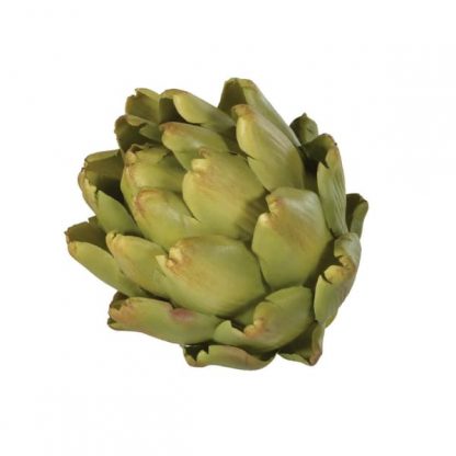 Realistic Olive Green Artichoke Head