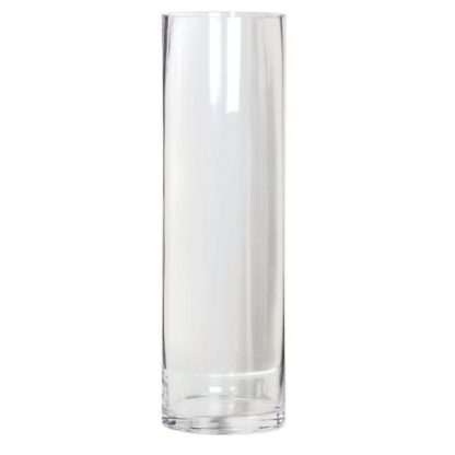 Tall glass Cylinder Vase