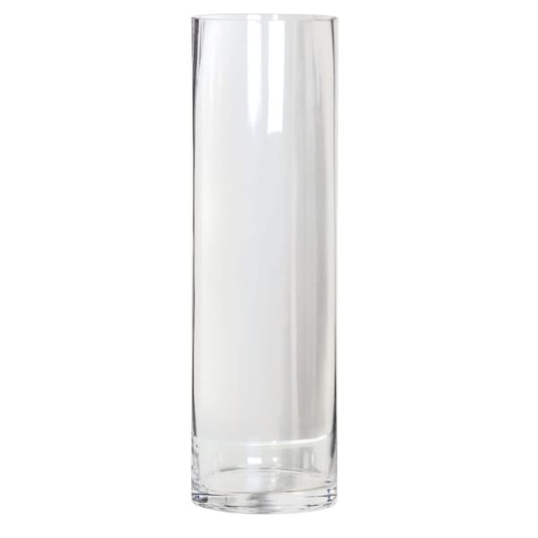 Tall glass Cylinder Vase