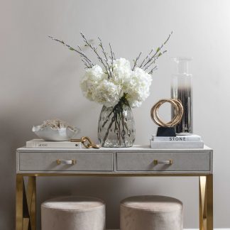 Shagreen Console Table