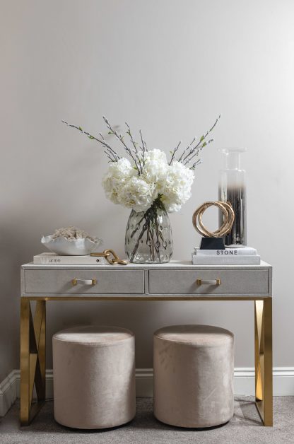 Shagreen Console Table