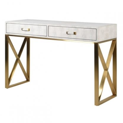 Shagreen Console Table