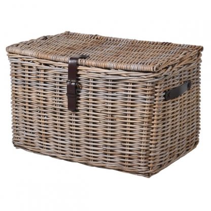 kuba rattan basket