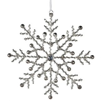 Glass Bead Snowflake