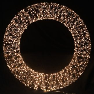 LED Lit Wreath