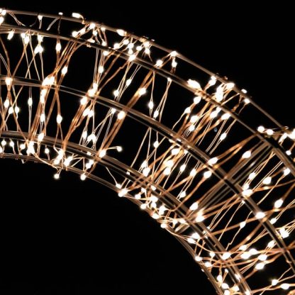 LED Lit Wreath