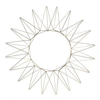 Golden Star Wreath