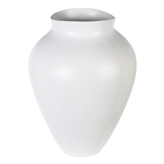 Large White Finish Vase