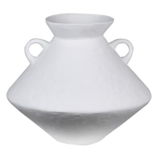 Bulbous Jar Vase with Handles